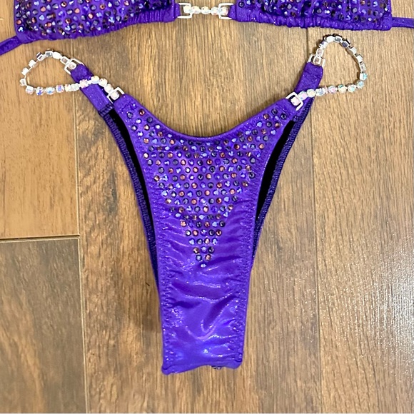 Electric Purple Competition Bikini - Picture 2 of 4
